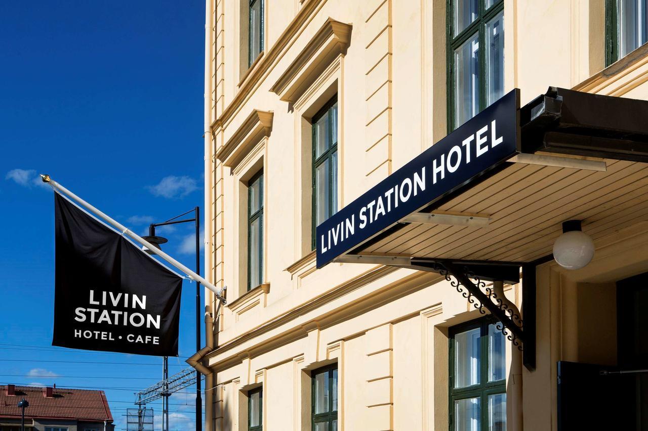 Livin Station Hotel Örebro Exterior foto